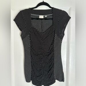 Anthropologie 9-H15 STCL Ruched Top